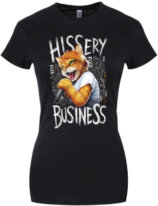 Playlist Pets: Hissery Business - Ladies T-Shirt
