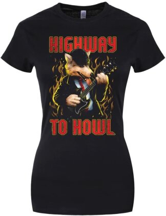 Playlist Pets: Highway to Howl - Ladies T-Shirt