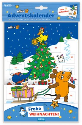 Trötsch Die Maus Adventskalender zum Aufstellen