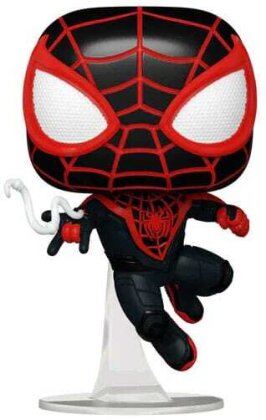 Spider-Man 2 POP! Games Vinyl Figur Miles Morales 9 cm