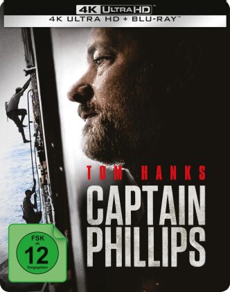 Captain Phillips (2013) (Limited Edition, Steelbook, 4K Ultra HD + Blu-ray)