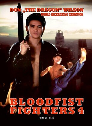 Bloodfist Fighter 4 (1993) (Cover B, Édition Limitée, Mediabook, Blu-ray + DVD)