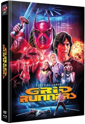 Grid Runners (1995) (Wattiert, Back to the 90s, Limited Edition, Mediabook, Blu-ray + DVD)