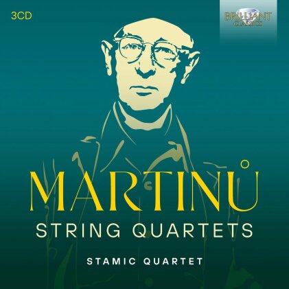 Stamic Quartet & Bohuslav Martinu (1890-1959) - Martinu - String Quartets (3 CDs)