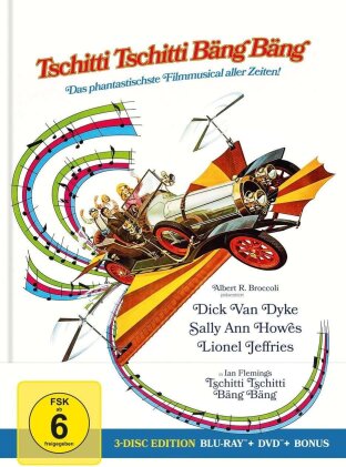 Tschitti Tschitti Bäng Bäng (1968) (Limited Edition, Mediabook, 2 Blu-rays + DVD)