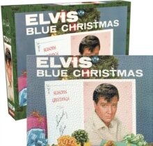 Elvis - Elvis Blue Christmas 1000 Piece Jigsaw Puzzle