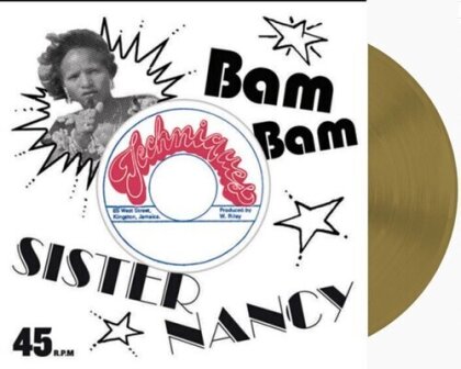 Sister Nancy - Bam Bam / Stalag Riddim (Gold Colored Vinyl, 7" Single)