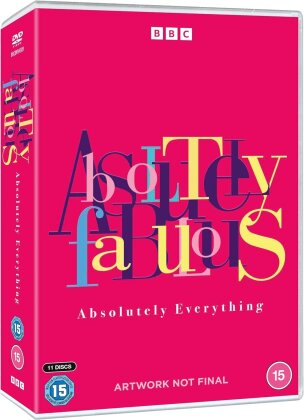 Absolutely Fabulous - Absolutely Everything - The Definitive Edition (BBC, Repackaged, 11 DVDs)