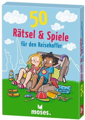 50 Rätsel & Spiele für den Reisekoffer