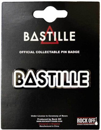 Bastille Pin Badge - Logo