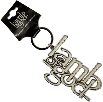 Lamb Of God Keychain - Logo