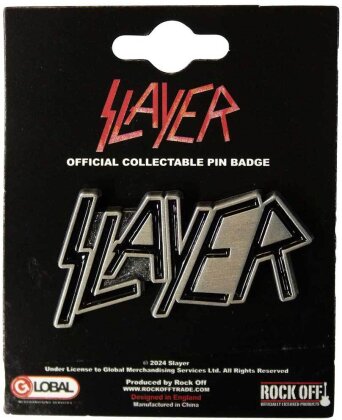 Slayer Pin Badge - Logo