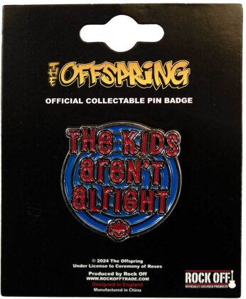 The Offspring Pin Badge - The Kids Aren't Alright