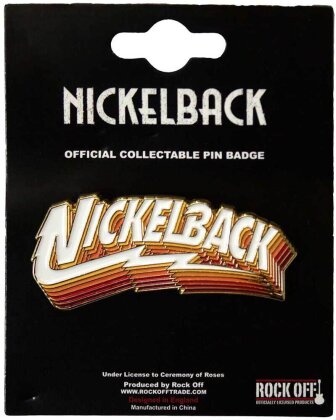 Nickelback Pin Badge - Gradient Shadows Logo