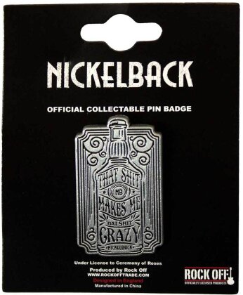 Nickelback Pin Badge - Bat Shit