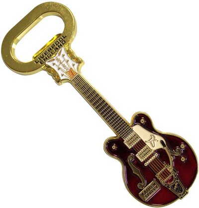 Rock Off Bottle Opener - Mathew Street Rust Guitar