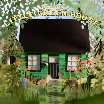 Anxious - Little Green House (2024 Reissue, White In Pink Vinyl, LP)