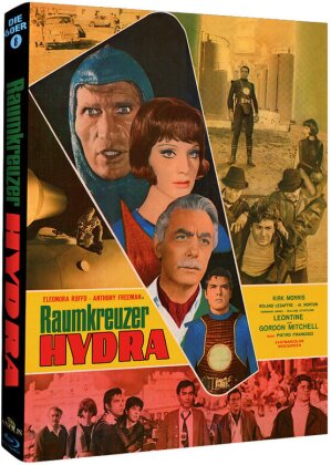 Raumkreuzer Hydra (1966) (Cover B, Limited Edition, Mediabook, 2 Blu-rays)