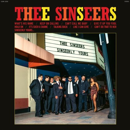 Thee Sinseers - Sinseerly Yours (Opaque Yellow Vinyl, LP)