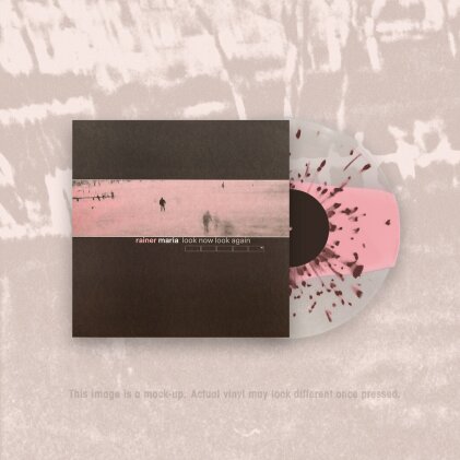 Rainer Maria - Look Now Look Again (2024 Reissue, Polyvinyl Records, Pink Stripe Brown Splatter, LP)