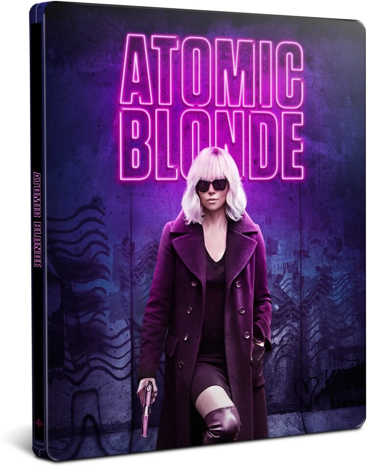 Atomic Blonde (2017) (Limited Collector's Edition, Steelbook, 4K Ultra HD + Blu-ray)