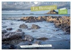 La Bretagne. La côte d'Emeraude et la côte de Penthièvre (Calendrier mural 2025 DIN A4 vertical) - CALVENDO calendrier mensuel