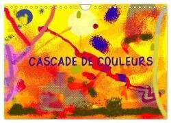 Cascade de couleurs (Calendrier mural 2025 DIN A4 vertical) - CALVENDO calendrier mensuel