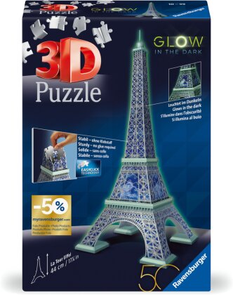 Eiffelturm Glow-in-the-Dark Edition