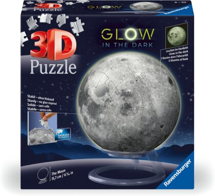 Puzzle-Ball Der Mond - Glow-in-the-Dark