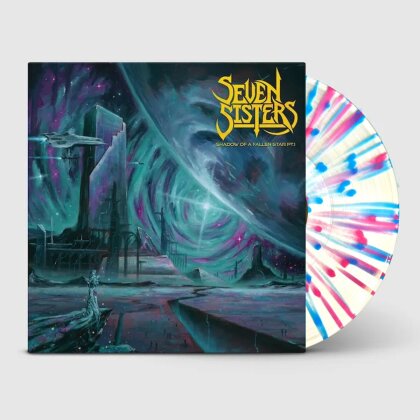 Seven Sisters - Shadow Of A Falling Star Pt (Blue And Pink Splatter On Clear Vinyl, LP)