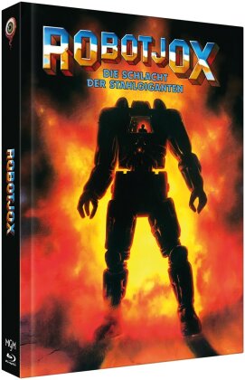 Robot Jox - Die Schlacht der Stahlgiganten (1989) (Cover A, Édition Limitée, Mediabook, 2 Blu-ray)
