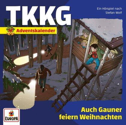 TKKG - Auch Gauner feiern Weihnachten (Adventskalender) (2 CDs)