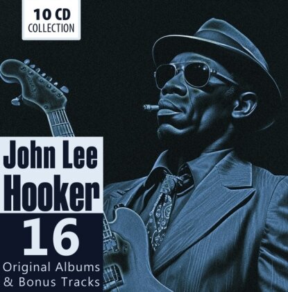 John Lee Hooker - 16 Original Albums (2024 Reissue, Fermata, 10 CDs)