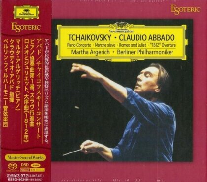 Peter Iljitsch Tschaikowsky (1840-1893), Claudio Abbado, Martha Argerich & Berliner Philharmoniker - Concerto No. 1 / '1812' Overture (Esoteric/DGG, Japan Edition, SACD)