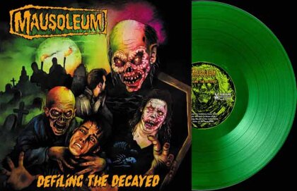 Mausoleum - Defiling The Decayed (Limited Edition, Puke Green Vinyl, LP)