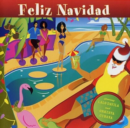 Lalo Davila & Orkesta Cubana - Feliz Navidad (CD-R, Manufactured On Demand)
