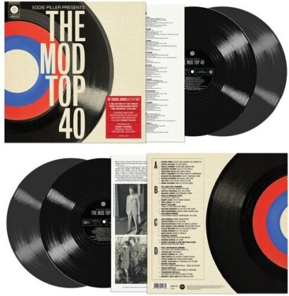 Eddie Piller Presents The Mod Top 40 (2 LPs)