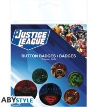Dc Comics - Dc Comics Justice League Logos Badge Pack
