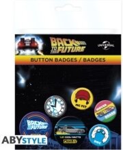 Back To The Future - Back To The Future Symbols Badge Pack