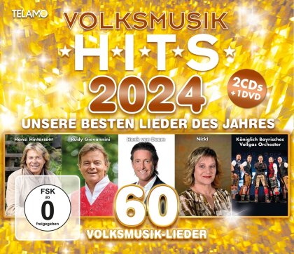 Volksmusik Hits 2024 (2 CD + DVD)