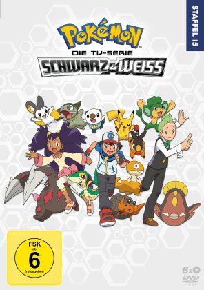 Pokémon - Die TV-Serie - Staffel 15: Schwarz & Weiss (6 DVD)