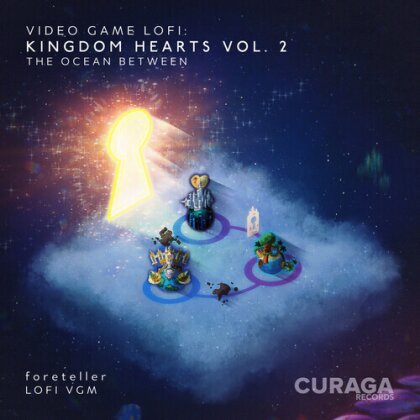 Foreteller - Kingdom Hearts Vol.2 - The Ocean Between - OST (Blue/Pink Vinyl, LP)