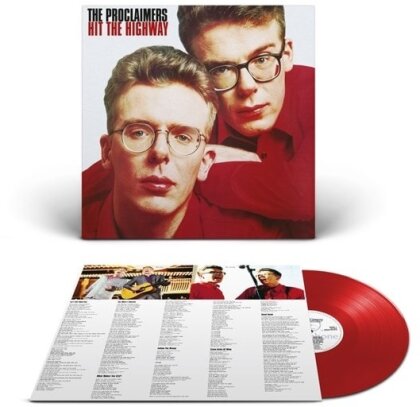 The Proclaimers - Hit The Highway (2024 Reissue, Warner, Indie Retail Exclusive, Red Vinyl, LP)