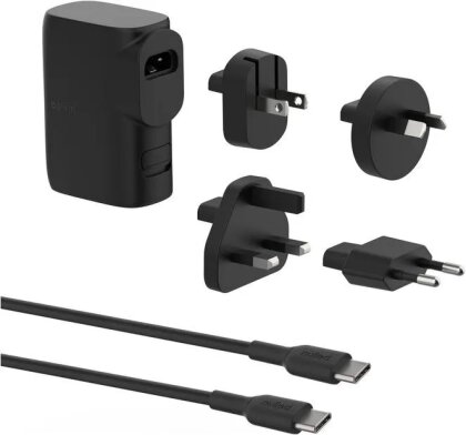 Belkin Boost Charge Hybrid Wall Charger 25W + Power Bank 5K + Travel Adapter Kit