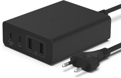 Belkin Boost Charge 108W 4-Port GaN Charger - black