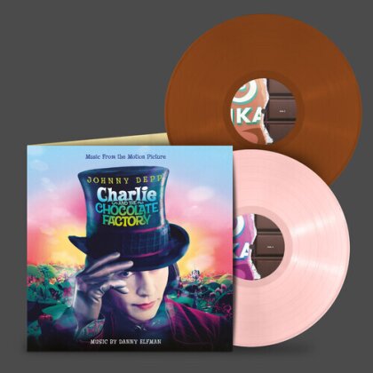Danny Elfman - Charlie And The Chocolate Factory - OST (2024 Reissue, Silva Screen, Brown/Pink Vinyl, 2 LP)