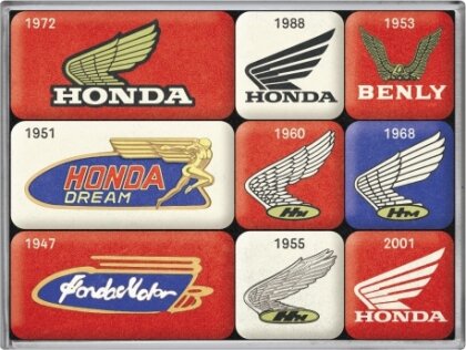 Magnet Set. Honda / MC - Logo Evolution