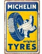 Blechschild / Michelin - Original Tyres