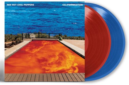 Red Hot Chili Peppers - Californication (2024 Reissue, Limited Edition, Red & Ocean Blue Vinyl, LP)