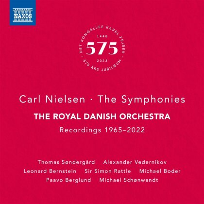 Royal Danish Orchestra & Carl August Nielsen (1865-1931) - The Symphonies - The Royal Danish Orchestra - Recordings 1965-2022 (4 CD)